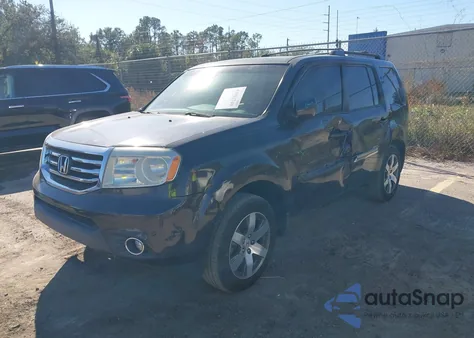 2013 Honda Pilot Touring from USA, damaged, VIN 5FNYF3H99DB030319